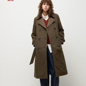 UNIQLO Padded Trench Coat Brown Small w/TAGS